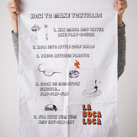 La Boca Loca tea Towel